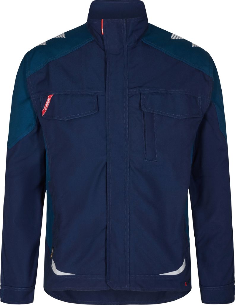 F. Engel Galaxy Arbeitsjacke, Blue Ink/Dark Petrol, Gr. M