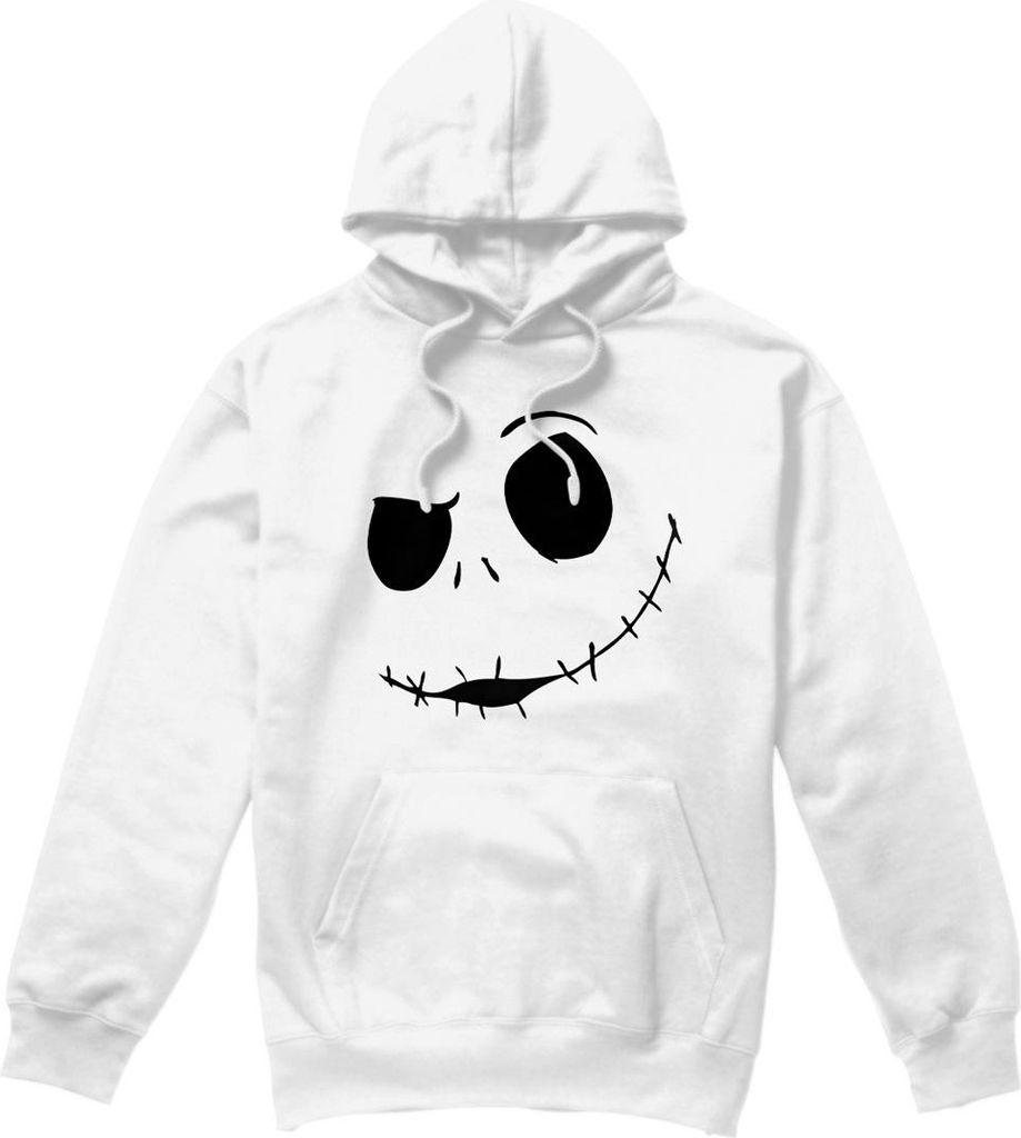 The Nightmare Before Christmas - Kapuzenpullover für Herren TV4675 (S) (Weiß)