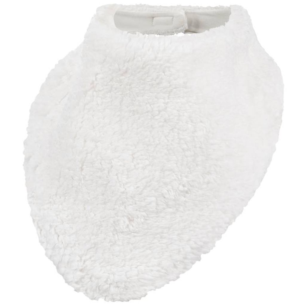 Winterschal Dreieckstuch Jungen Mädchen Baby Plüschschal, Weiß
