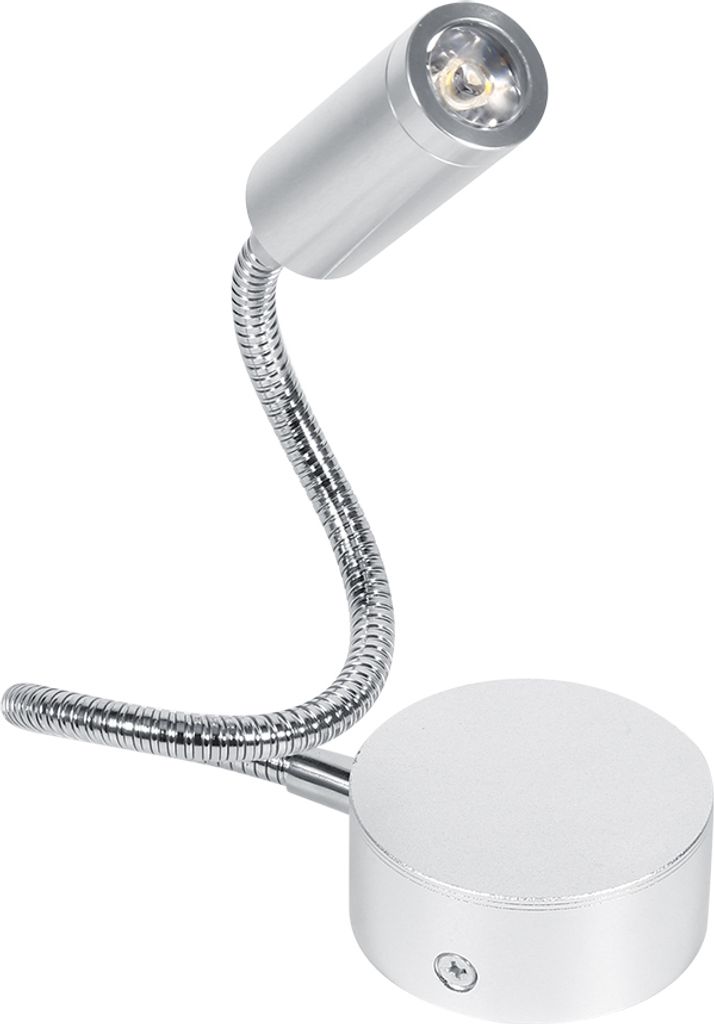 AC85-265V 1W Warm White Led Bett Lampe Lesen Arbeiten mit flexiblen Schwanenhals (1W Warm White)