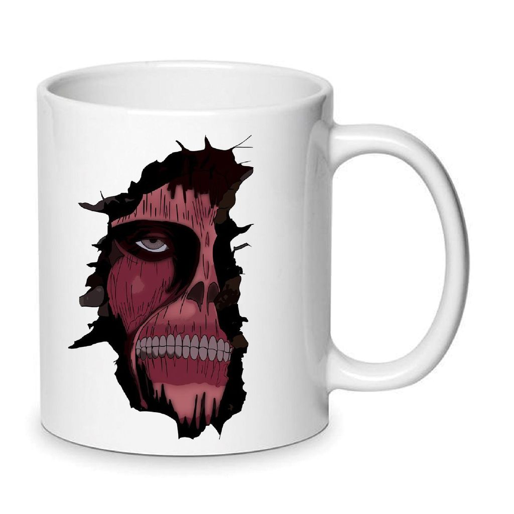 Porzellan Tasse „Anime Motiv“ No.1 – 330 ml Weiß