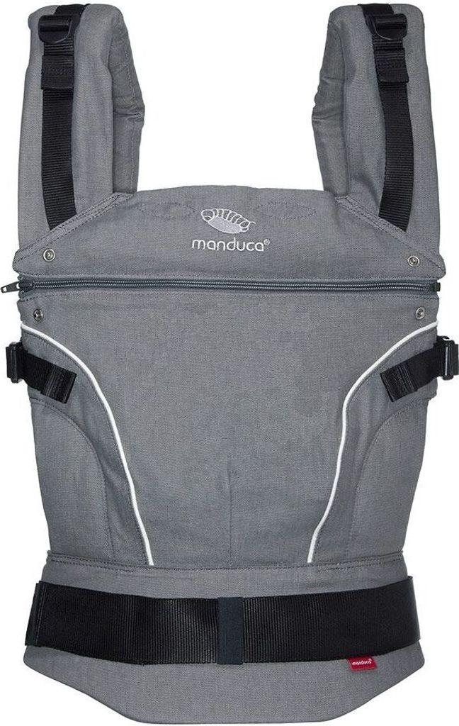 Manduca Babytrage dark grey Bauch/Hüft/- Rückentrage Produktbild 