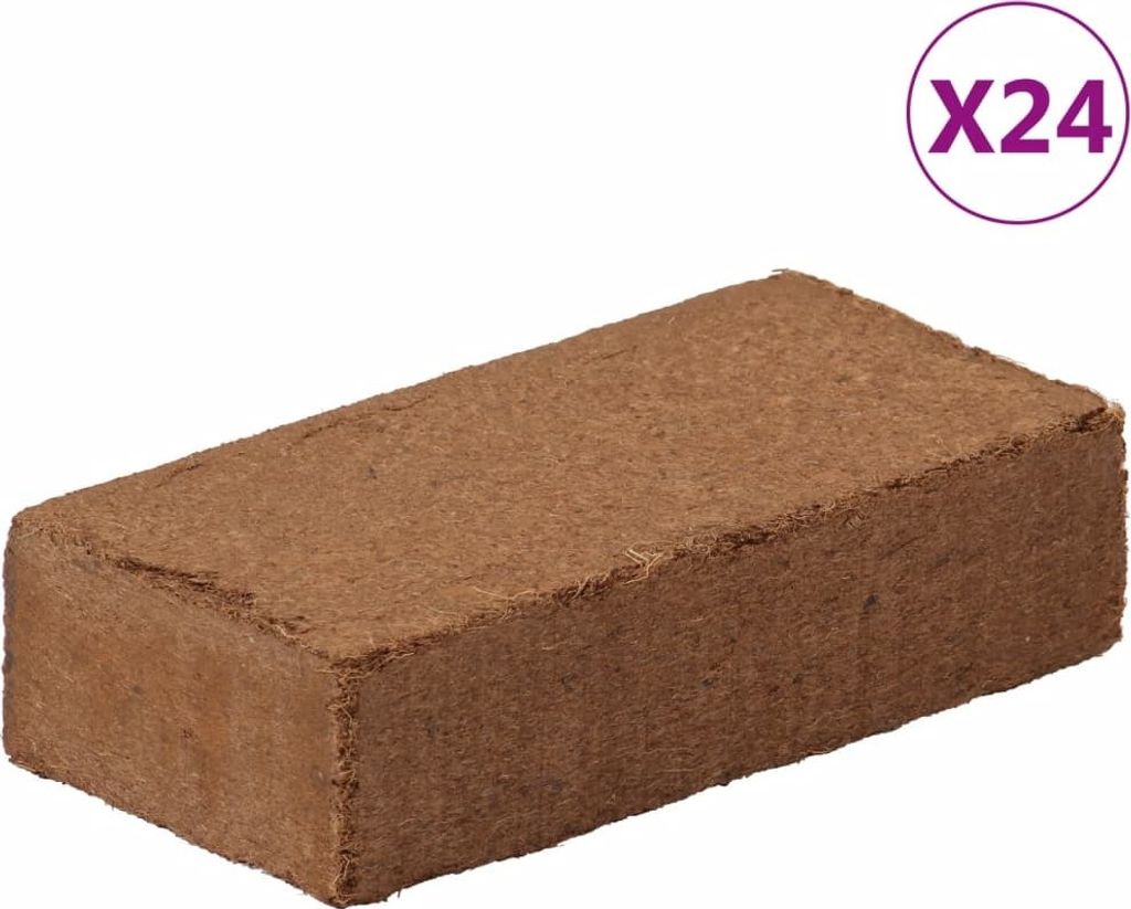 CLORIS Kokosziegel 24 Stk. 650 g Pro Stück 15,6 kg Total - Sonstiges Pflanzzubehör LL0000257599