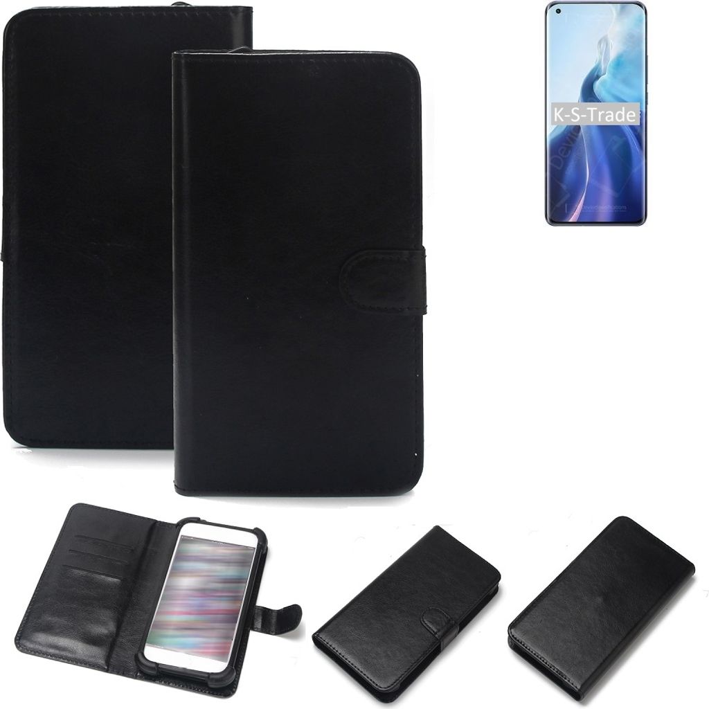K-S-Trade Handyhülle Schutzhülle kompatibel mit Xiaomi Mi 11 Pro Handy Schutz Hülle Handyhülle Bumper schwarz 1x