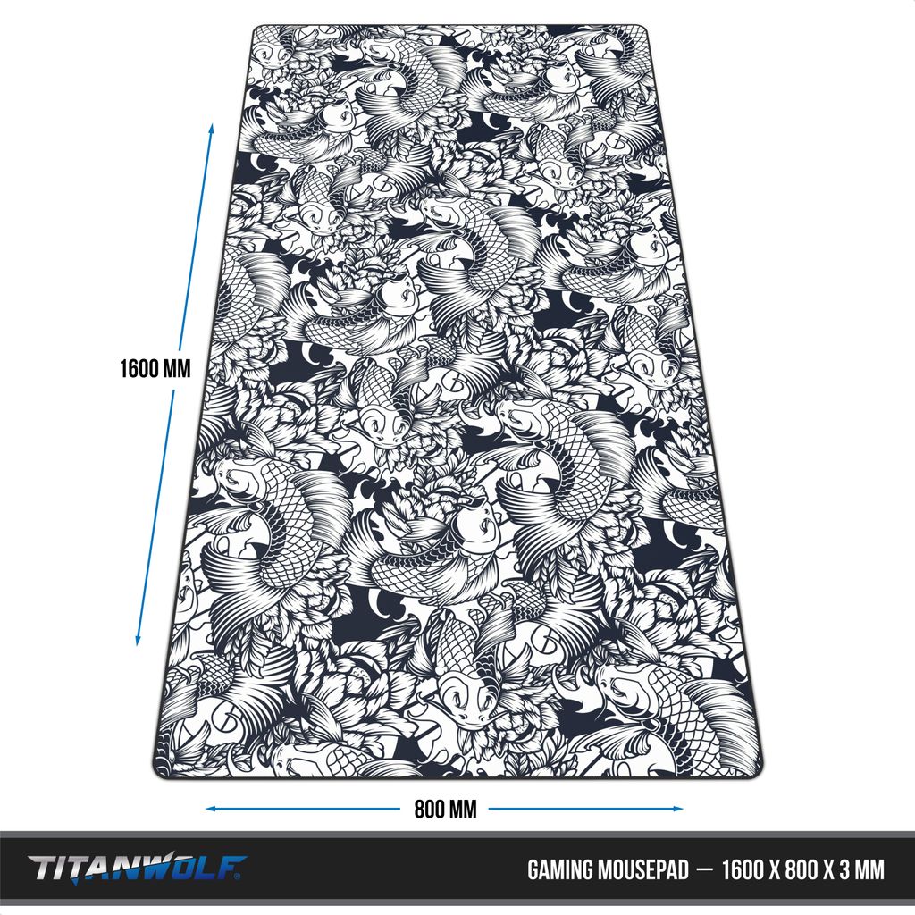Podkładka pod mysz Titanwolf XXXL 1600x800mm, duży format Zdjęcie produktu 2