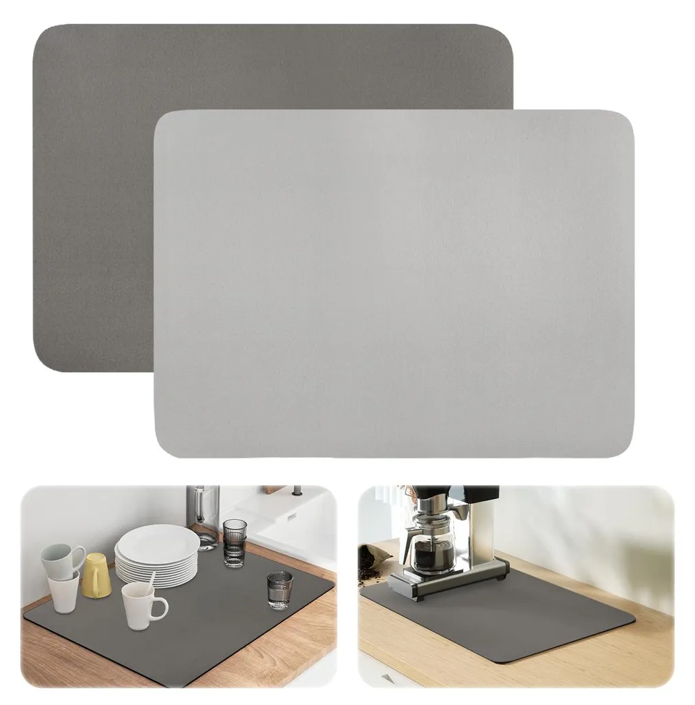 Tapis machine à café 40x30 cm idéal pour protéger le plan de travail