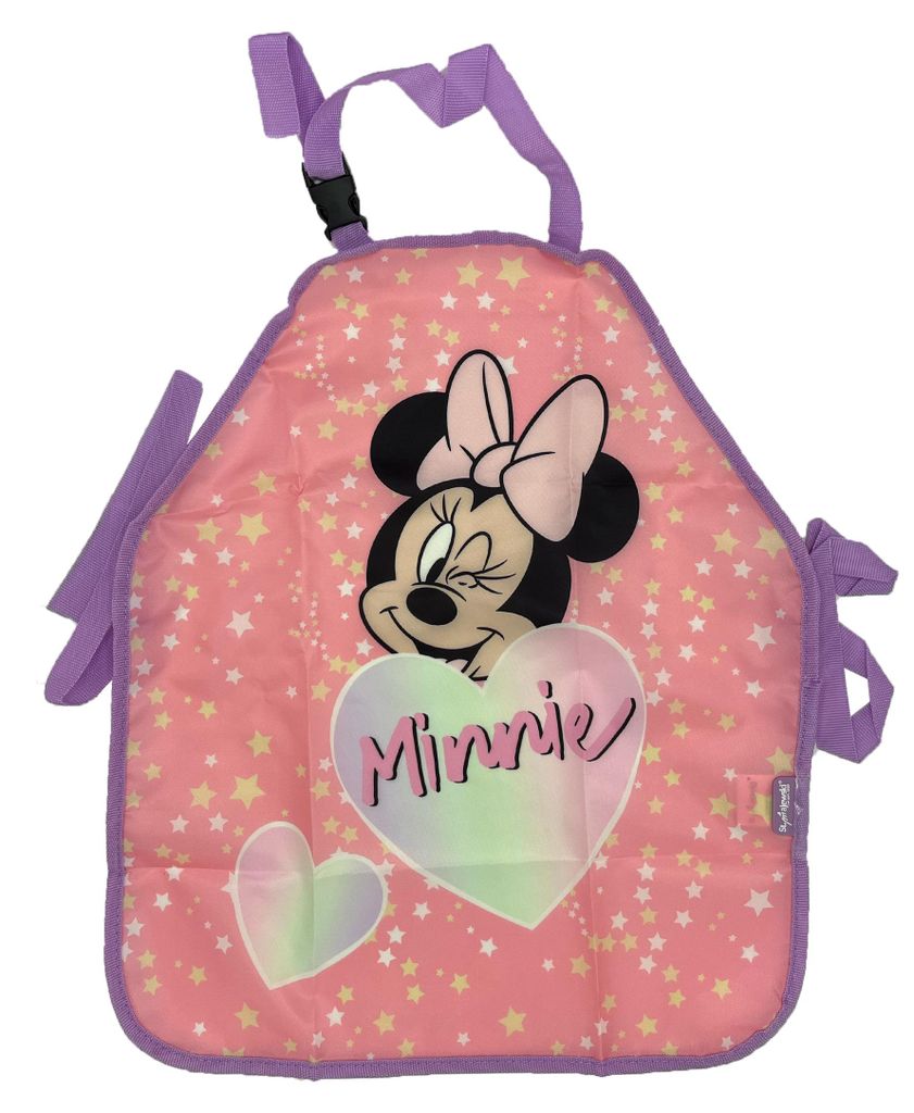 Malschürze Schürze Kittel Minnie Mouse Kinder Mädchen Produktbild 