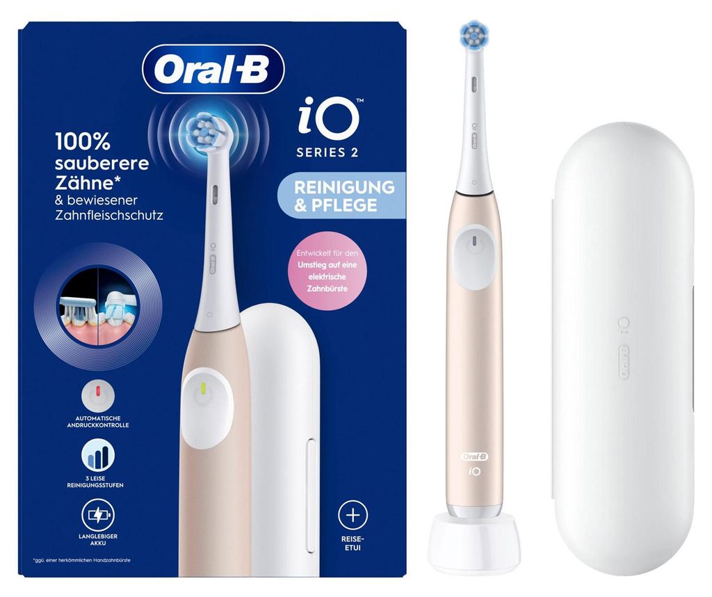 Brosse à dents Oral-B iO Series 2 Calm Pink , Couleur:Rose Image du produit 