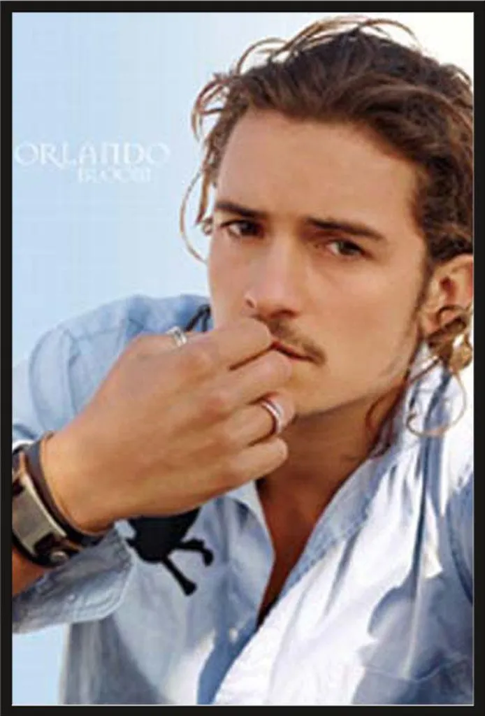 Poster Bloom Orlando avec Cadre Noir Shinsuke 61x91.5cm Vitre Acrylique