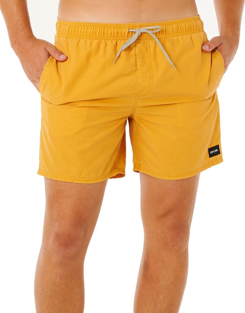 Rip Curl Herren Boardshort OFFSET WASHED VOLLEY, Größe:M, Farben:golden hour