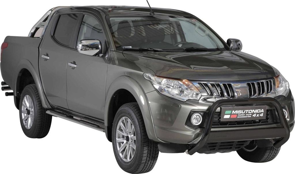 Frontbügel Frontschutzbügel für Mitsubishi L200 2015-2018 ø63mm Stahl Schwarz