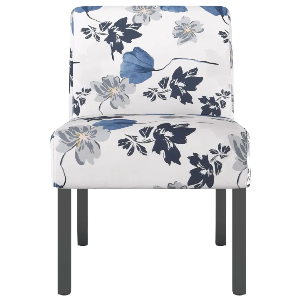 Recensione Sedia Imbottita Blu Fiori: Il Comfort che Arreda con Stile - 3