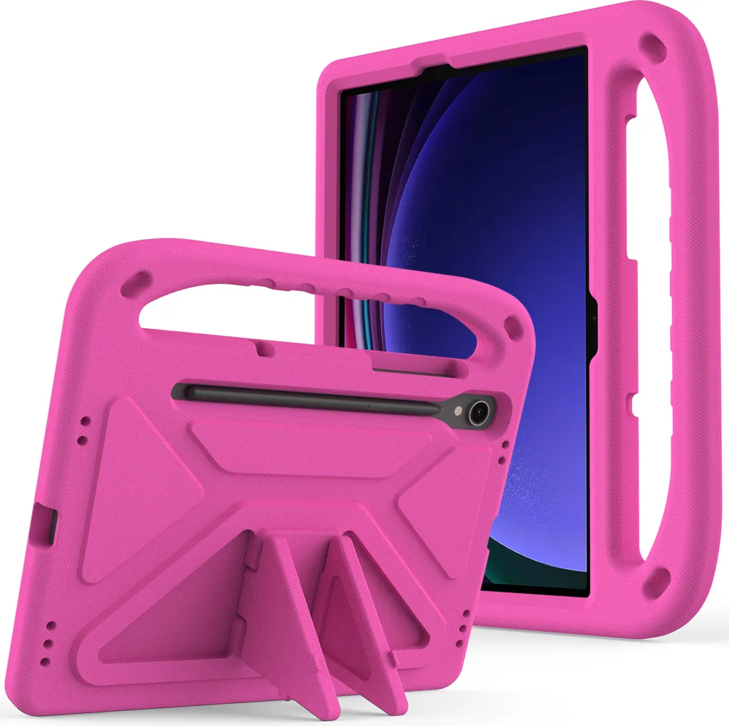 Samsung Tab S9 FE 10.9 Custodia Rosa EVA: Protezione e Divertimento