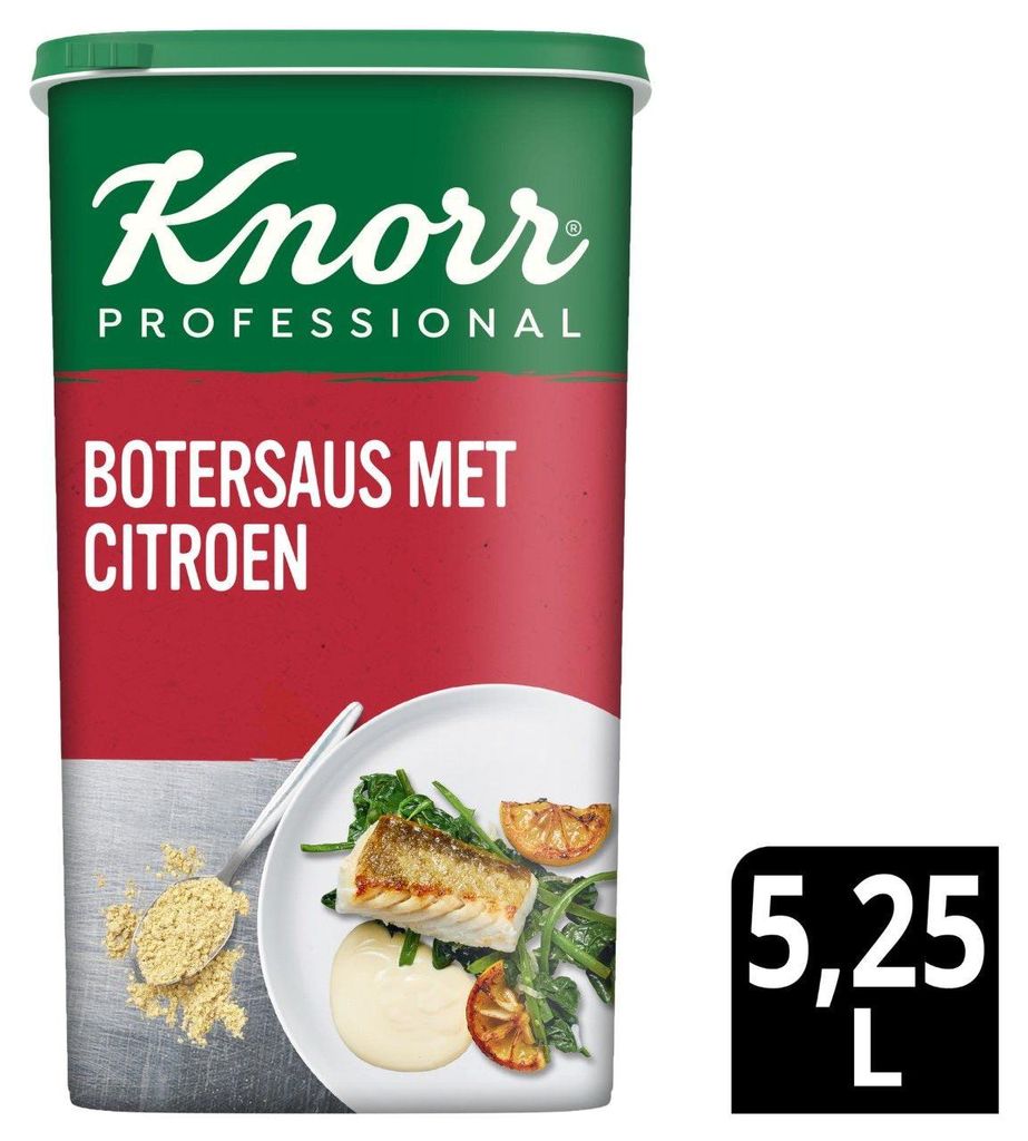 Knorr Botersaus with lemon 1000g – Salsa cremosa al burro e Immagine del prodotto 