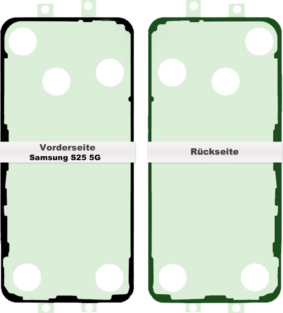 Samsung Galaxy S25 SM-S931 Akkudeckel Rahmen Kleber Produktbild 