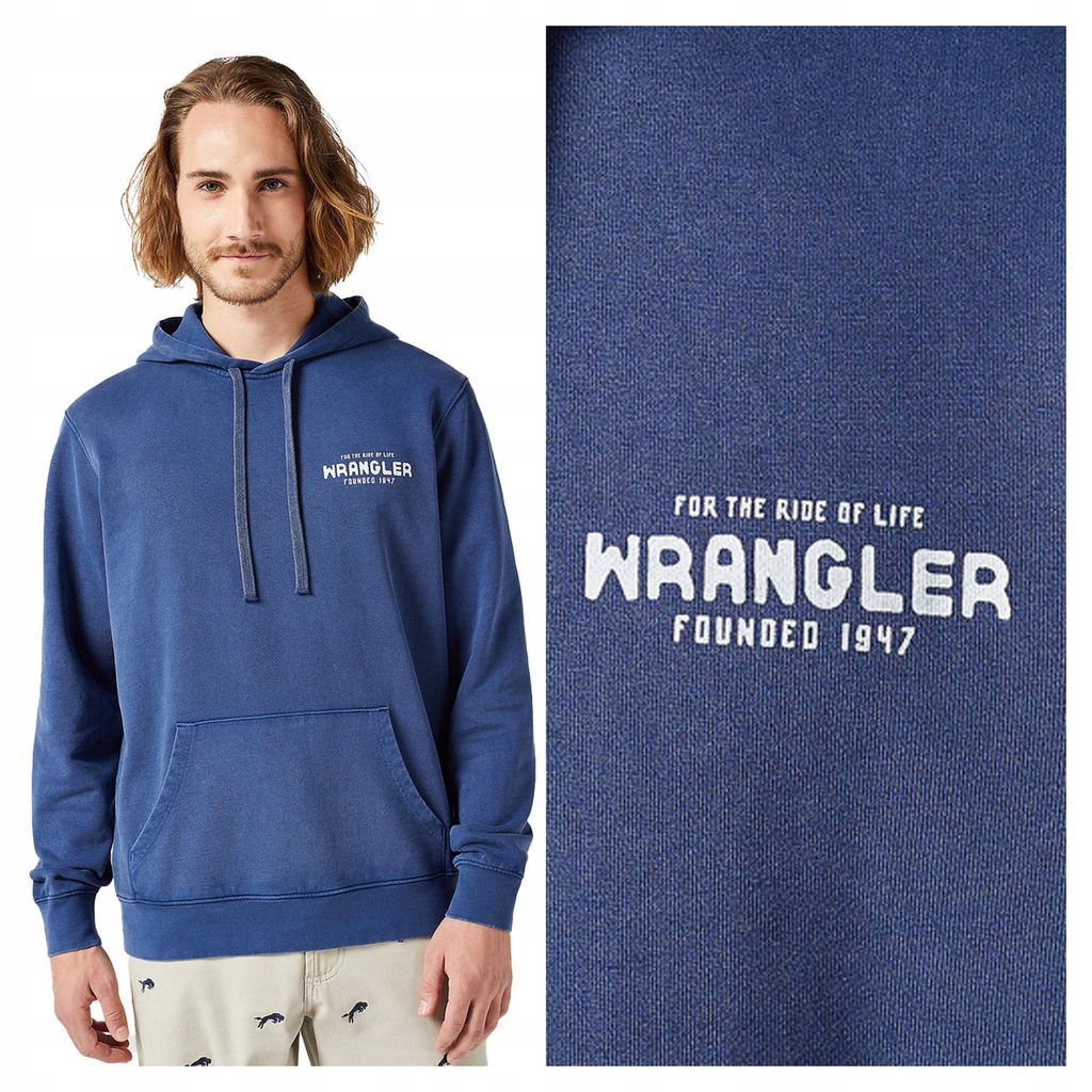 Wrangler | Herren-Hoodie mit Grafikprint, Größe XL