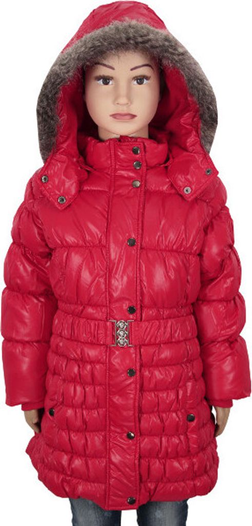 Blue Seven Winterjacke Mädchen Blau – warme Winterjacke für Kinder, Gr. 110 – ideal für kaltes Wetter