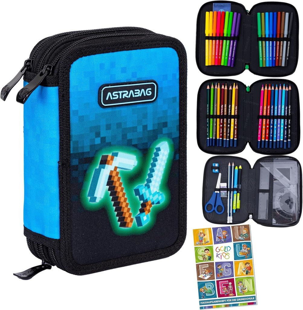 Goldkids - Peračník s 3 priehradkami - Peračník pre Obrázok produktu 
