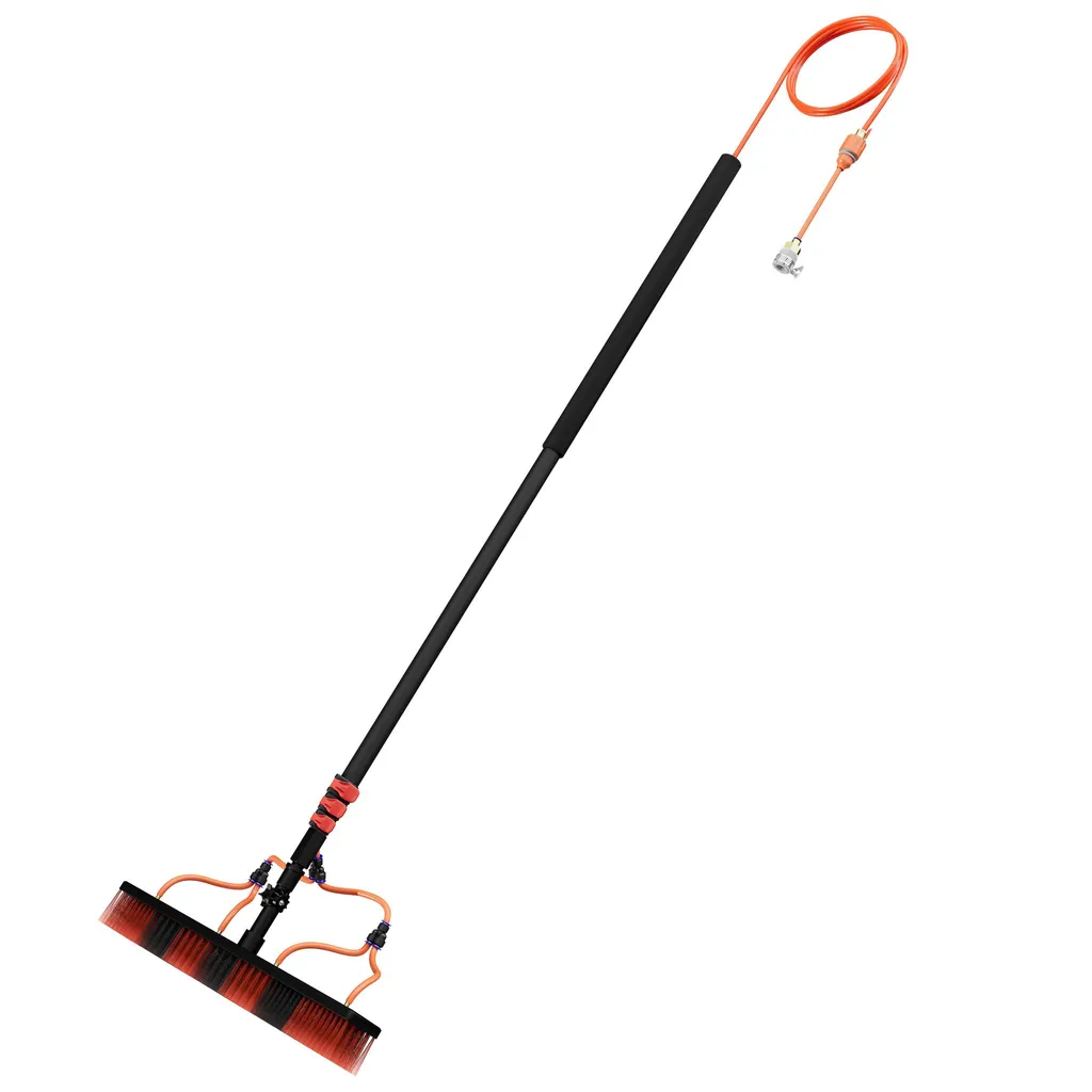 JOIEYOU Brosse de lavage télescopique 4,65m avec tête XL de 55cm