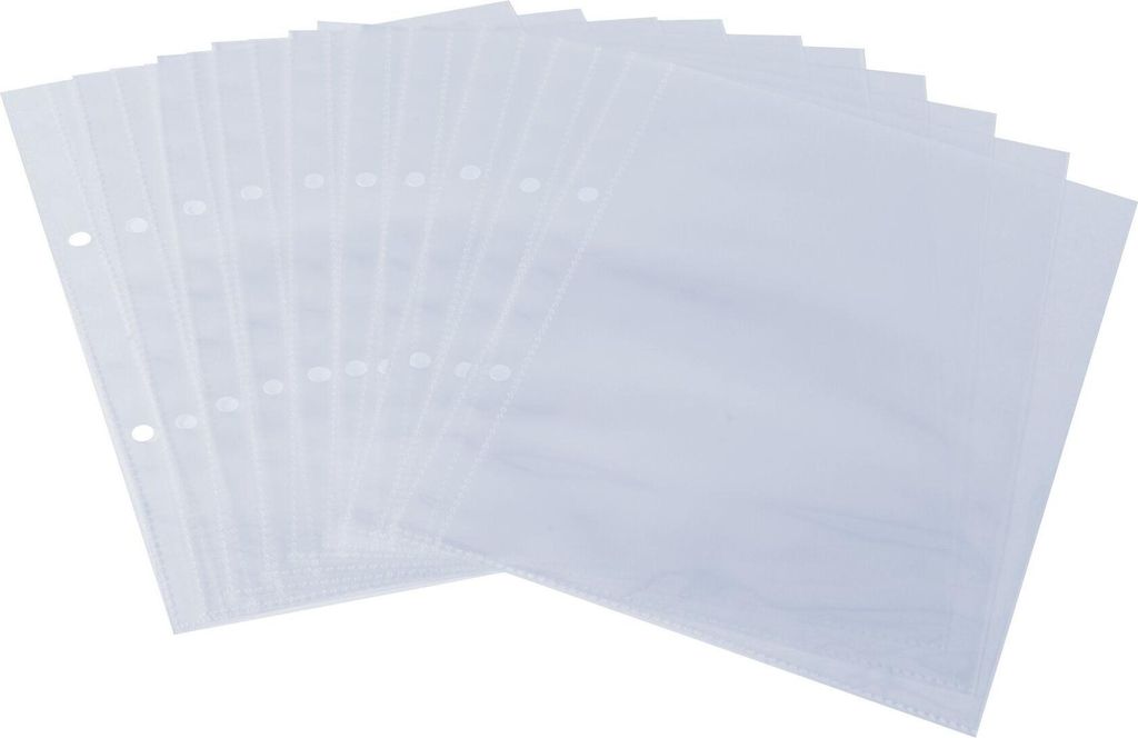 SIGEL SM191 Einzel-Transparenthüllen, A5, 10 Stück