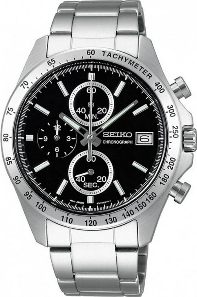Herren Chronograph Lssig Quarz Sbtr005 Uhr + Box Produktbild 