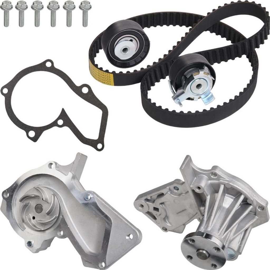 RIDEX 3096W0531 Zahnriemensatz + Wasserpumpe für FORD Fiesta Mk6 Schrägheck (JA8, JR8) FOCUS III Turnier Fiesta Mk5 Schrägheck (JH1, JD1, JH3, JD3)