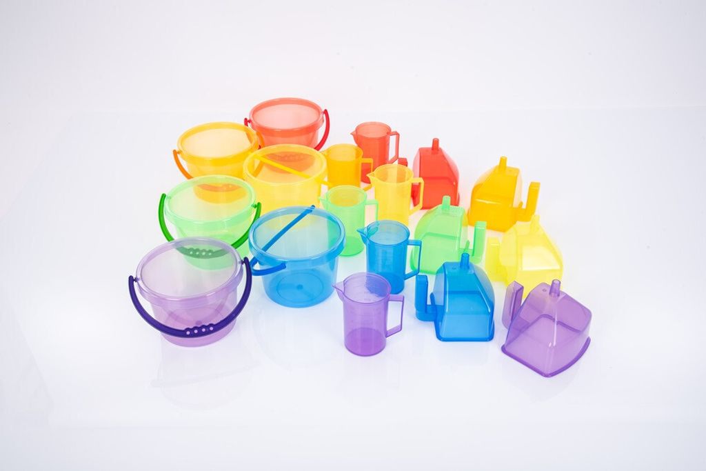 Tickit Translucent Colour Jugs, 1,5 rok / roky, Modrá, Obrázok produktu 
