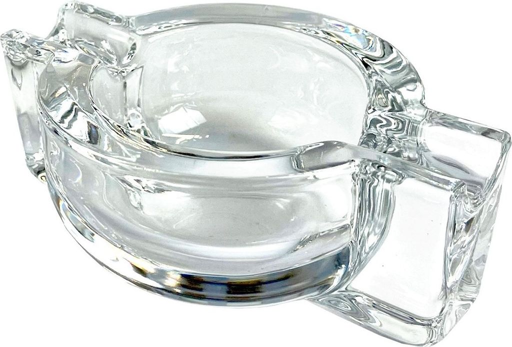 Angelo Glas Zigarrenaschenbecher für 2 Zigarren