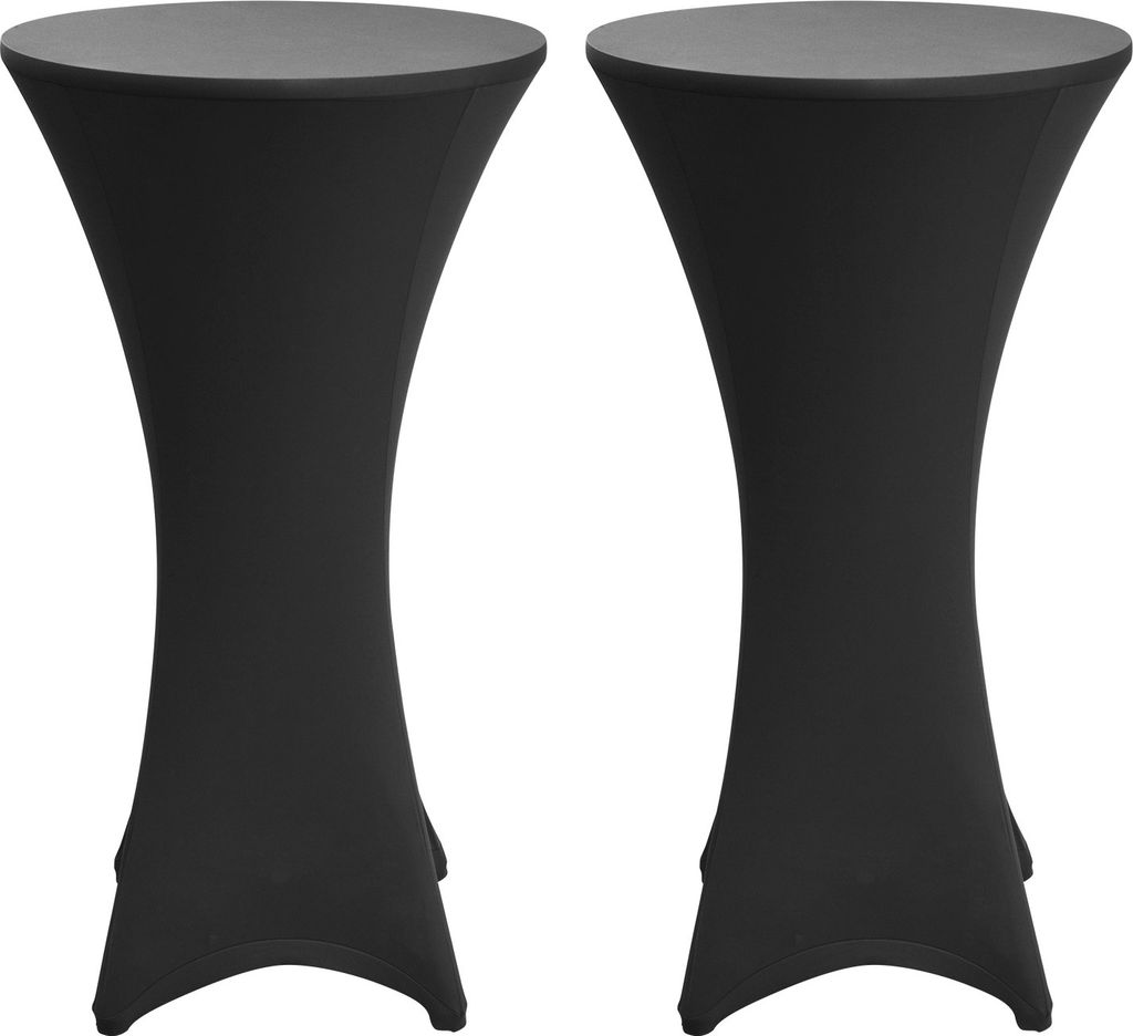 Set di 2 copritavoli Beautissu Stella elasticizzati Ø 80 cm Immagine del prodotto 