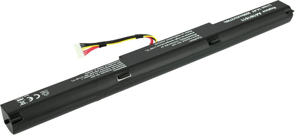 Akku Batterie 2600mAh für Asus A41LK5H,A41LP4Q,A41N1611,OB110-00470000, GL553VD, GL553VE, GL553VW