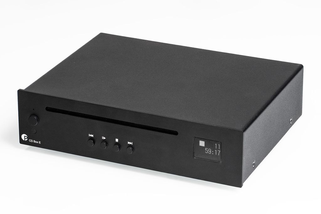 Pro-Ject CD Box E, 1,43 kg, Schwarz, Persönlicher CD-Player Produktbild 