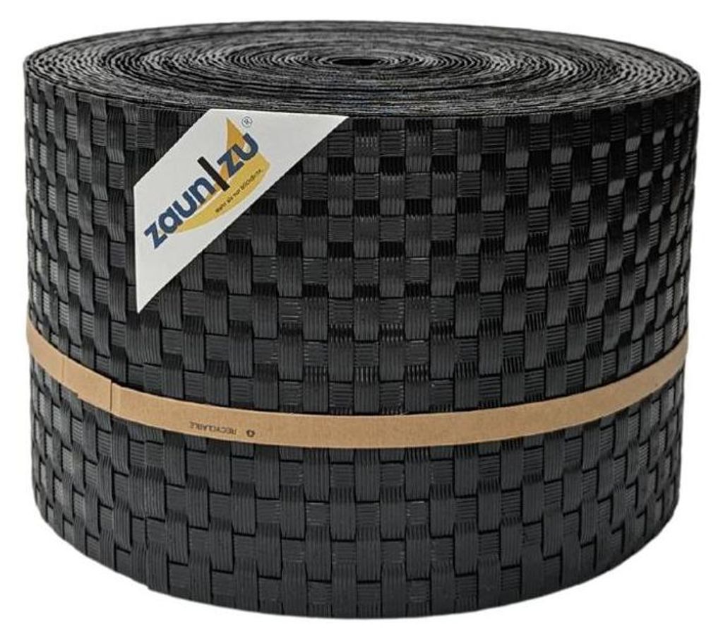 Sichtschutzstreifen zaun|zu RATTAN 26m Rolle Zaunblende für Produktbild 