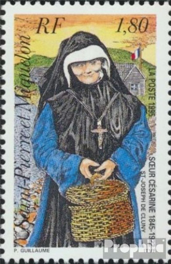 Briefmarken St. Pierre und Miquelon 1995 Mi 699 (kompl.Ausg.) postfrisch Schwester Cesarine