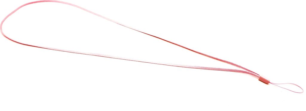 Halsband Umhängeband Trageband mit Schlaufe in Rosa für Smartphone MP3-Player