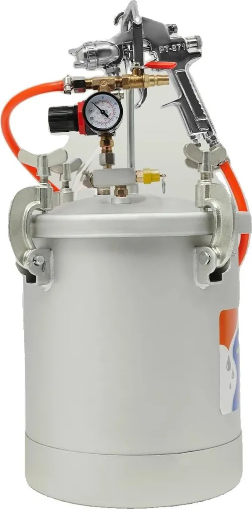 Réservoir sous pression 10L avec buse 3mm pour peinture et pulvérisation