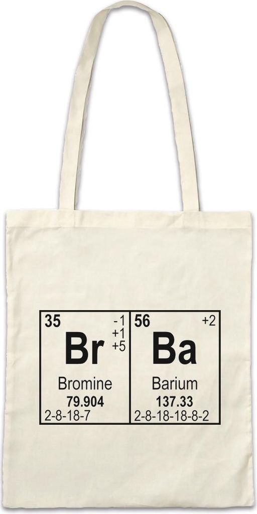 Urban Backwoods Br Ba II Logo, Stofftasche, Farbe: Beige