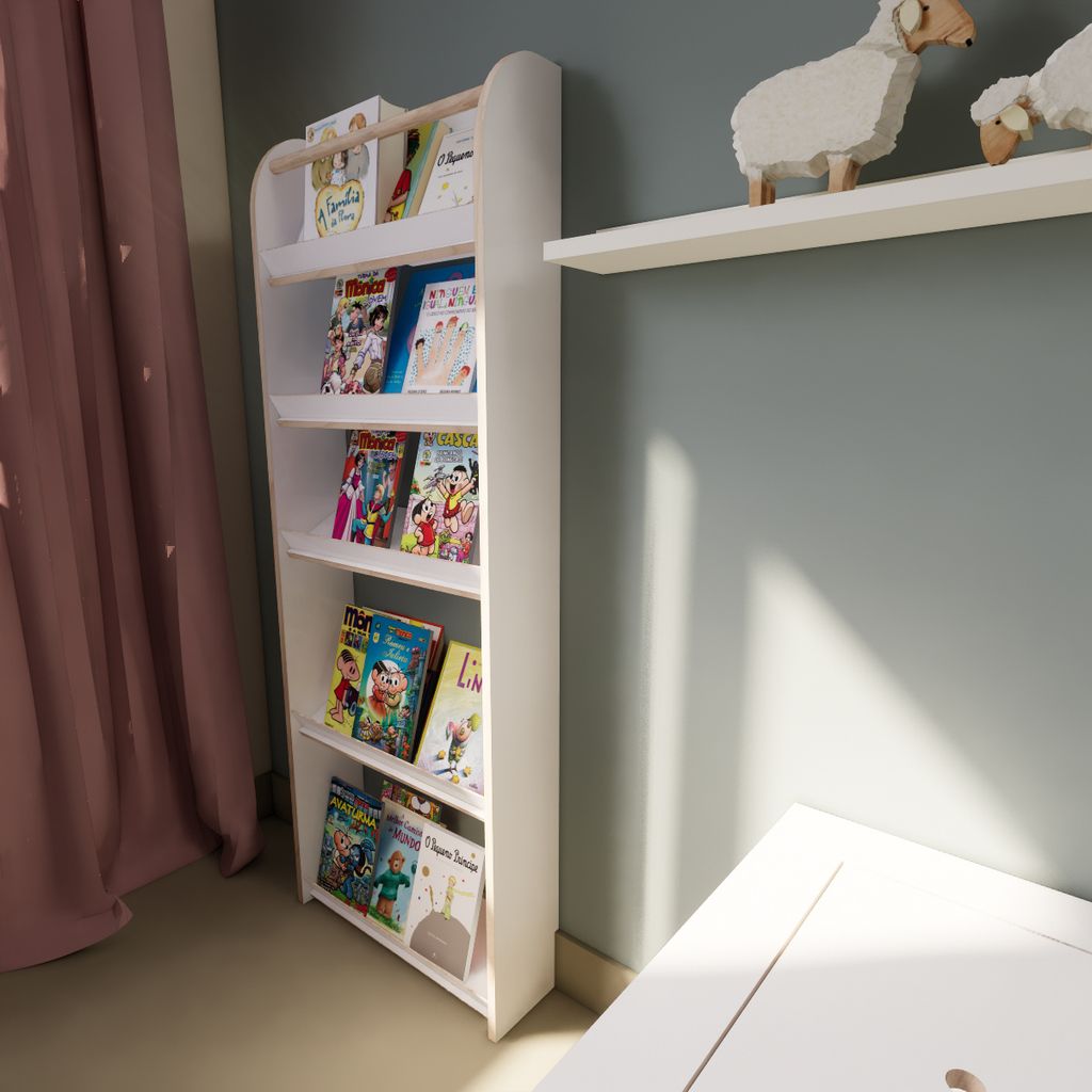 Bücherregal , Bücher-Organizer für Kinder, Büchergestell Produktbild 4