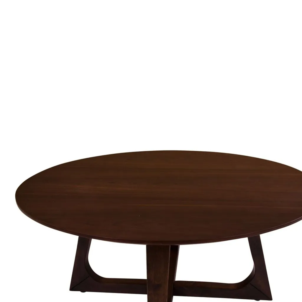 Table basse rectangulaire aspect noyer Hello pour salon chaleureux - 9