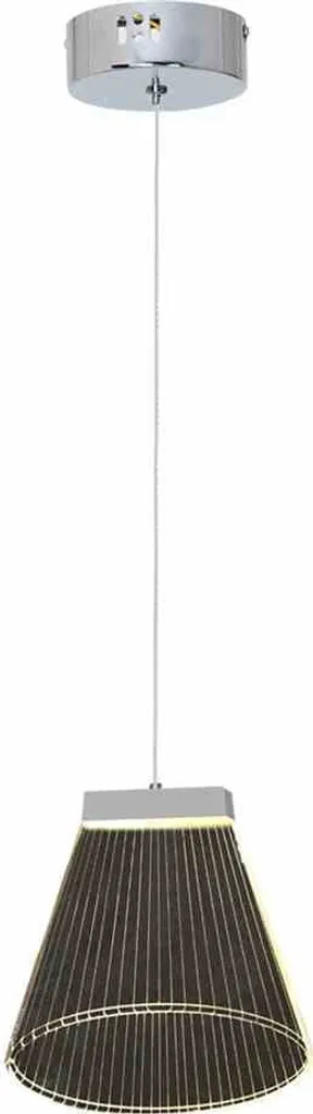 Suspension LED Milagro ML201 en chrome brillant et métal haut de gamme