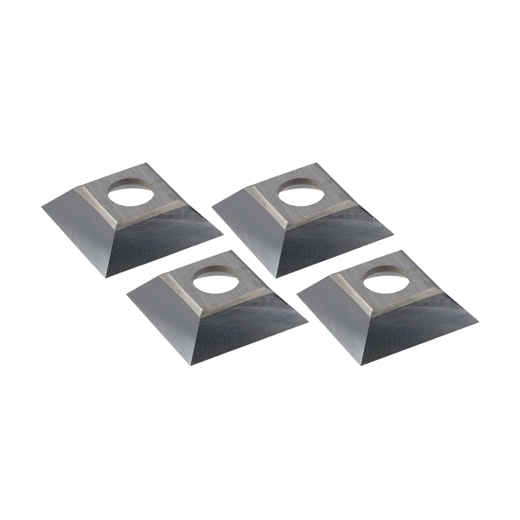 Couteau réversible 21mm pour raboteuse bois, carbure T10MG 40° x4