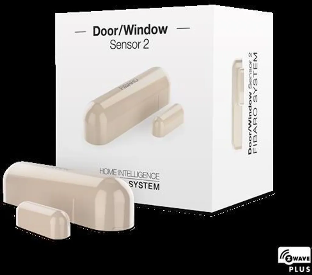 Capteur Fibaro de porte et fenêtre 2 avec sonde de température intégrée Z-Wave