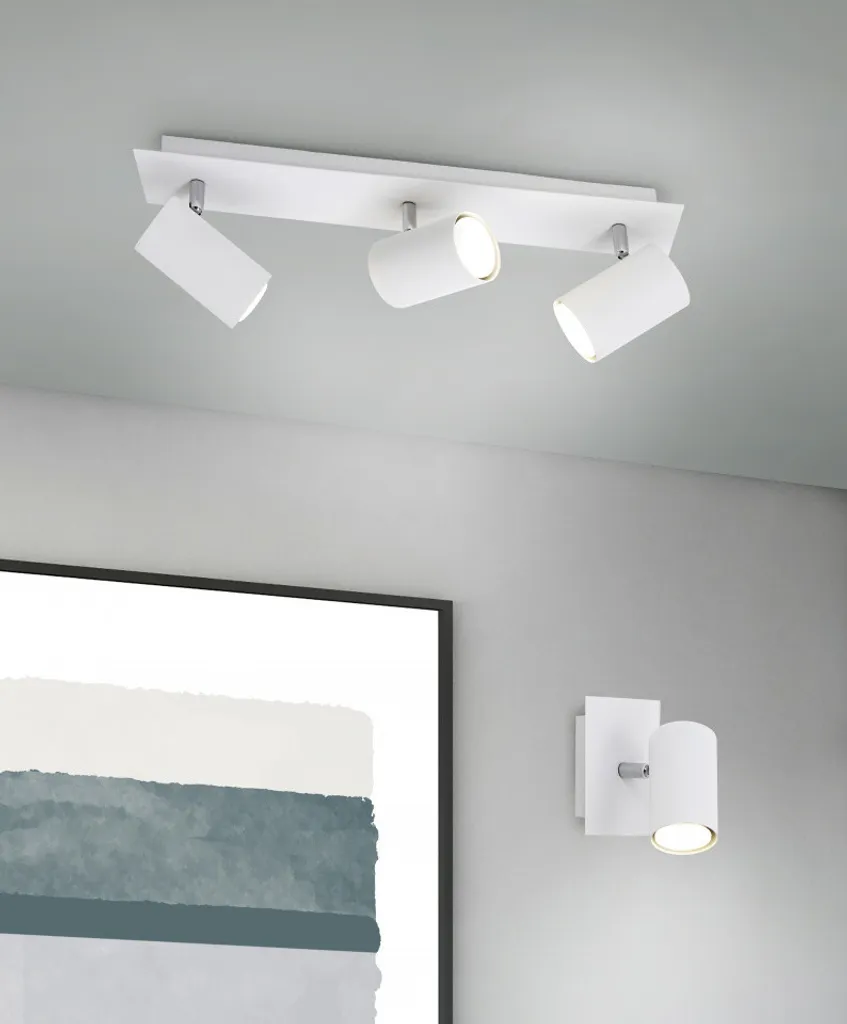 Illuminazione Moderna Trio Marley 802400301 - Design Minimalista GU10 - 3