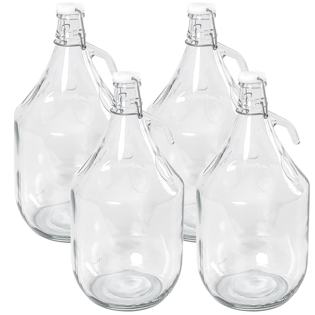 MIKONI 4 STÜCK x Bügelflaschen 5L, Gärballon mit Produktbild 