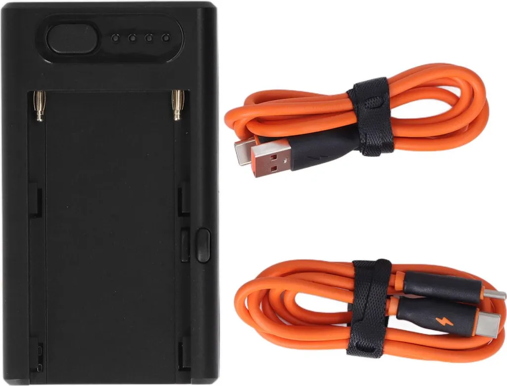Support batterie NPF pour alimenter écran et caméra avec sortie D-TAP