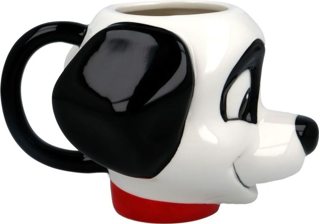 Motivtasse Keramiktasse Kopf Patch 3D Disneys 101 Dalmatiner Geschenk