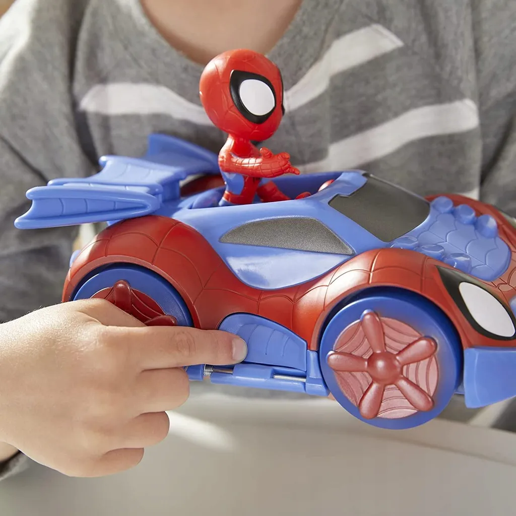 Véhicule avec Figurine Spidey Web-Crawler - Voiture Marvel Hasbro