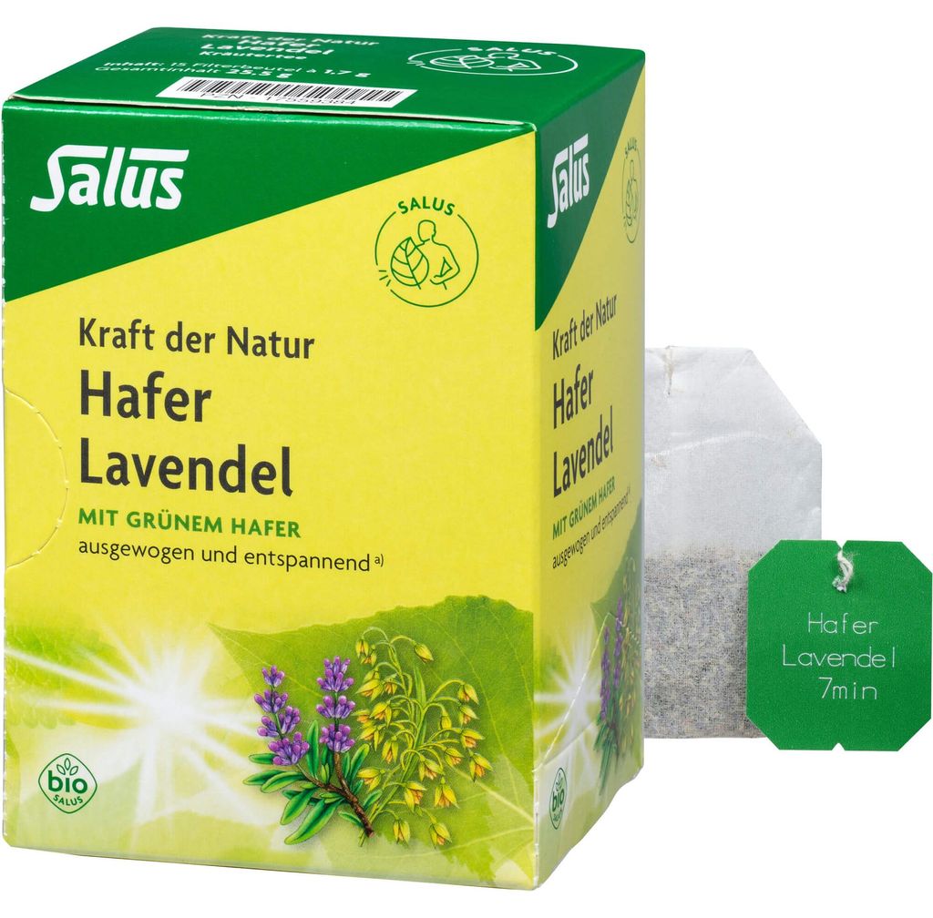 Salus Kraft der Natur Hafer Lavendel, Kräutertee 15 St
