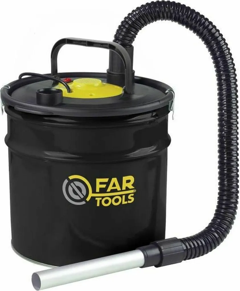 Fartools Aspirateur Cendres Pro 18L 800 W avec Filtre Haute Capacité