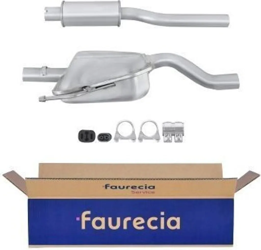 Silencieux Avant HELLA 8LB366020671 Haute Résistance pour Fiat 46449461