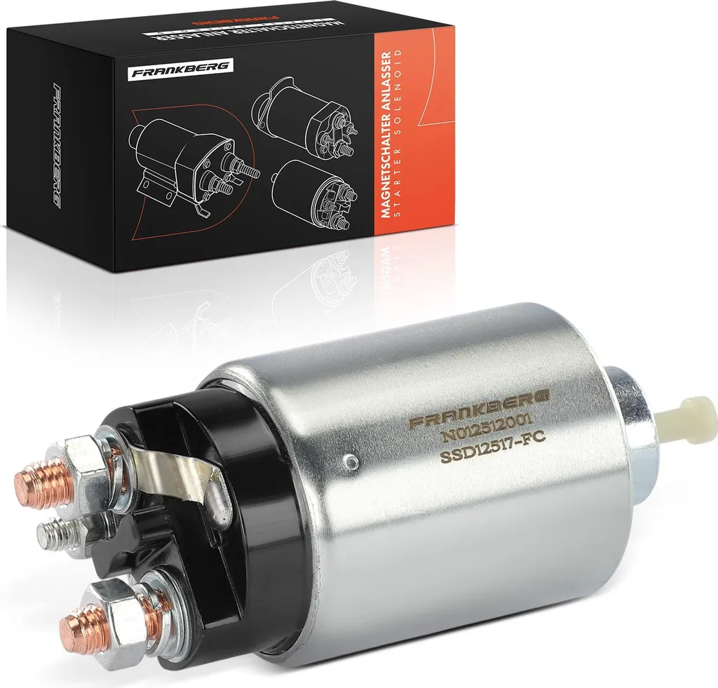 Frankberg Solénoïde de Démarreur pour Ford Focus 2 3 Mondeo 4 Volvo V50